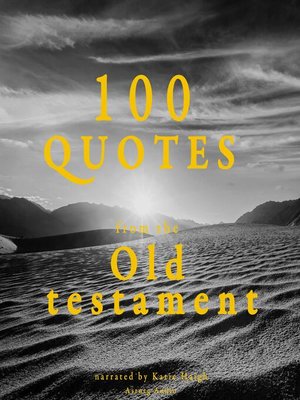 cover image of 100 quotes from the Old Testament